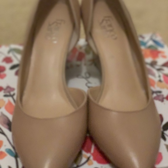 Buckle Gimmick Wedge heel Tan size 8 - Picture 3 of 3